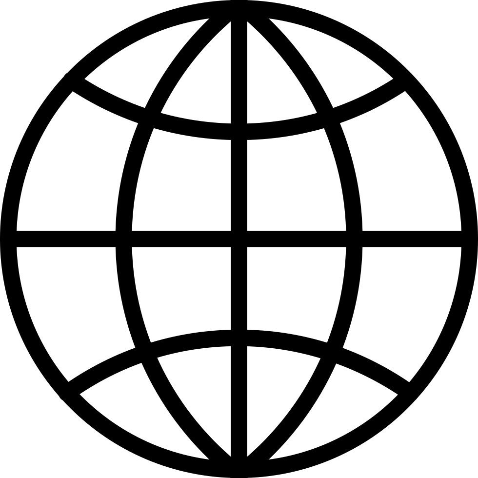 Wireframe Globe Icon