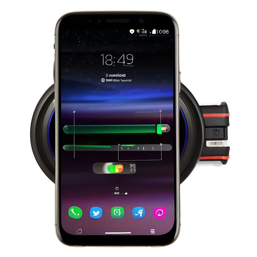 Wireless Charging Phone Png Tlb PNG Image