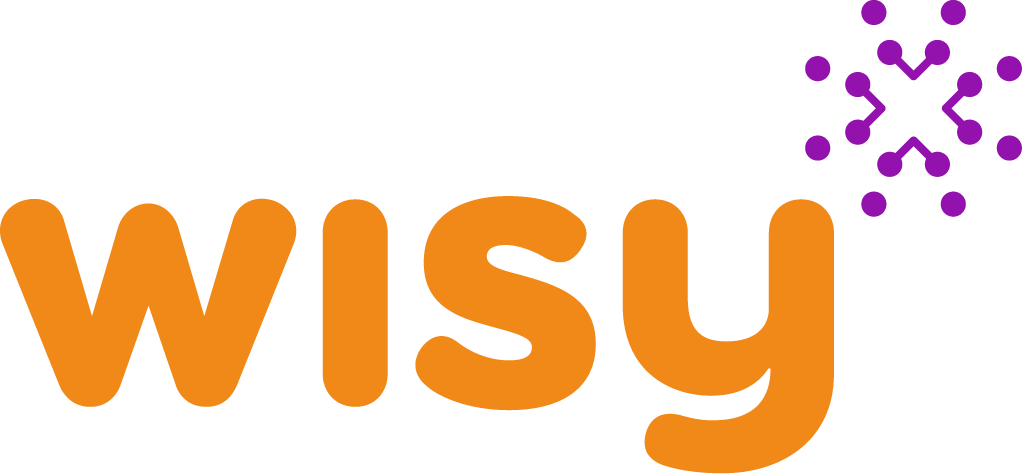 Wisy Logo Orangeand Purple