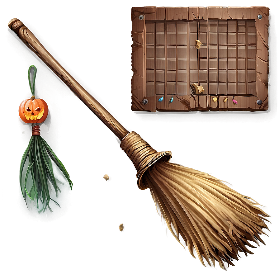 Witch Broom Art Png 17