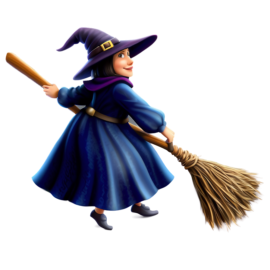 Witch Broom Flight Png 6