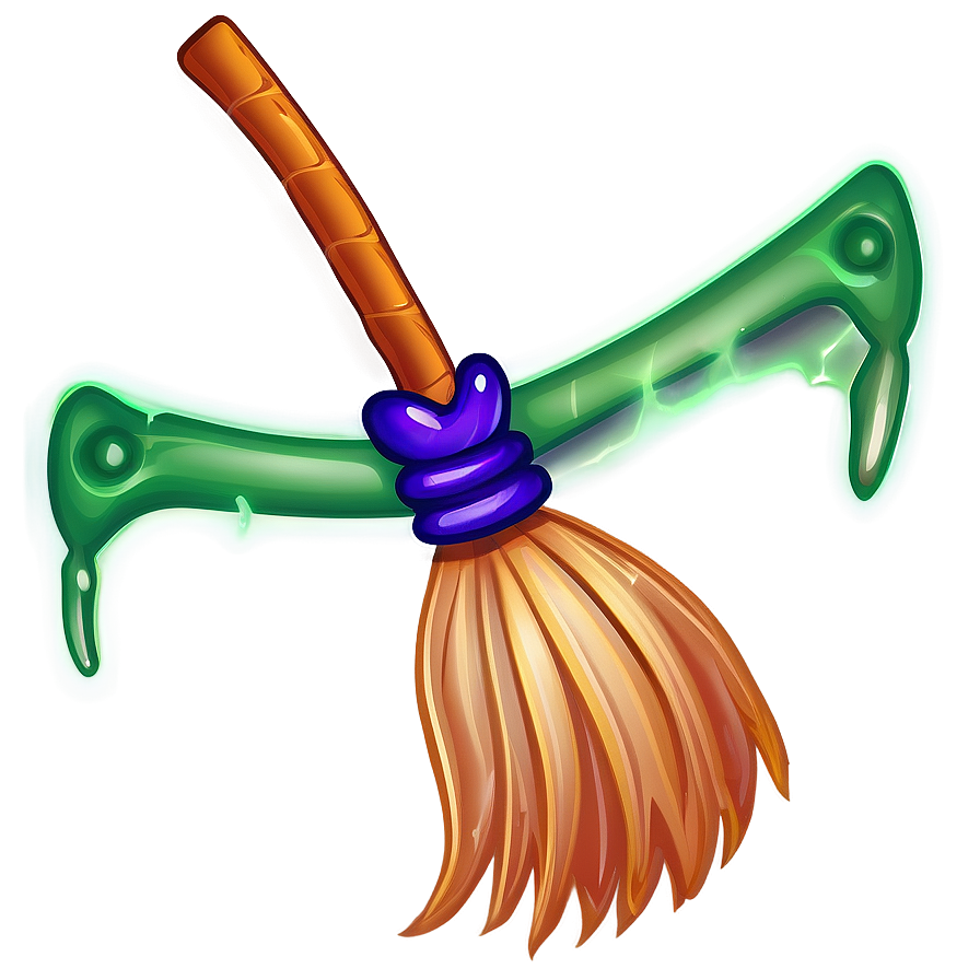 Witch Broom Icon Png Prt23