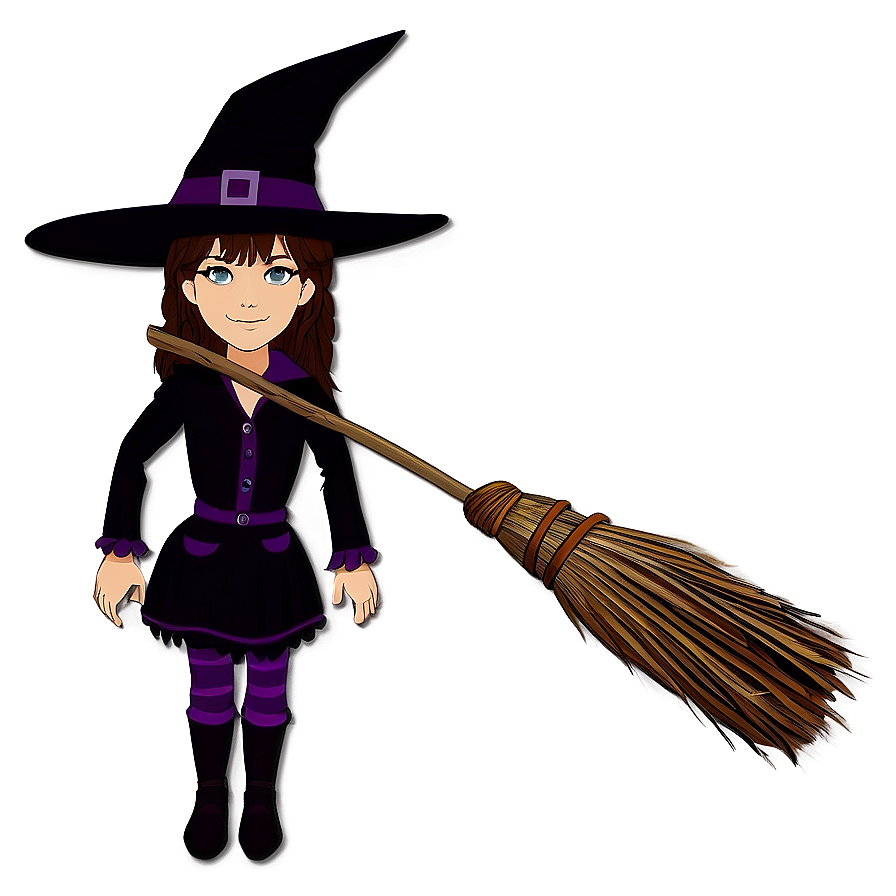 Witch Broom Magic Png 06292024