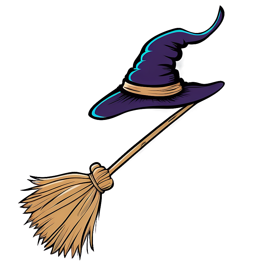 Witch Broom Outline Png 82