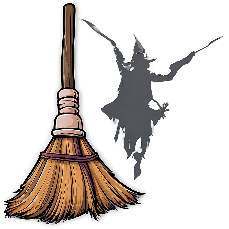 Witch Broom Vector Png Bca