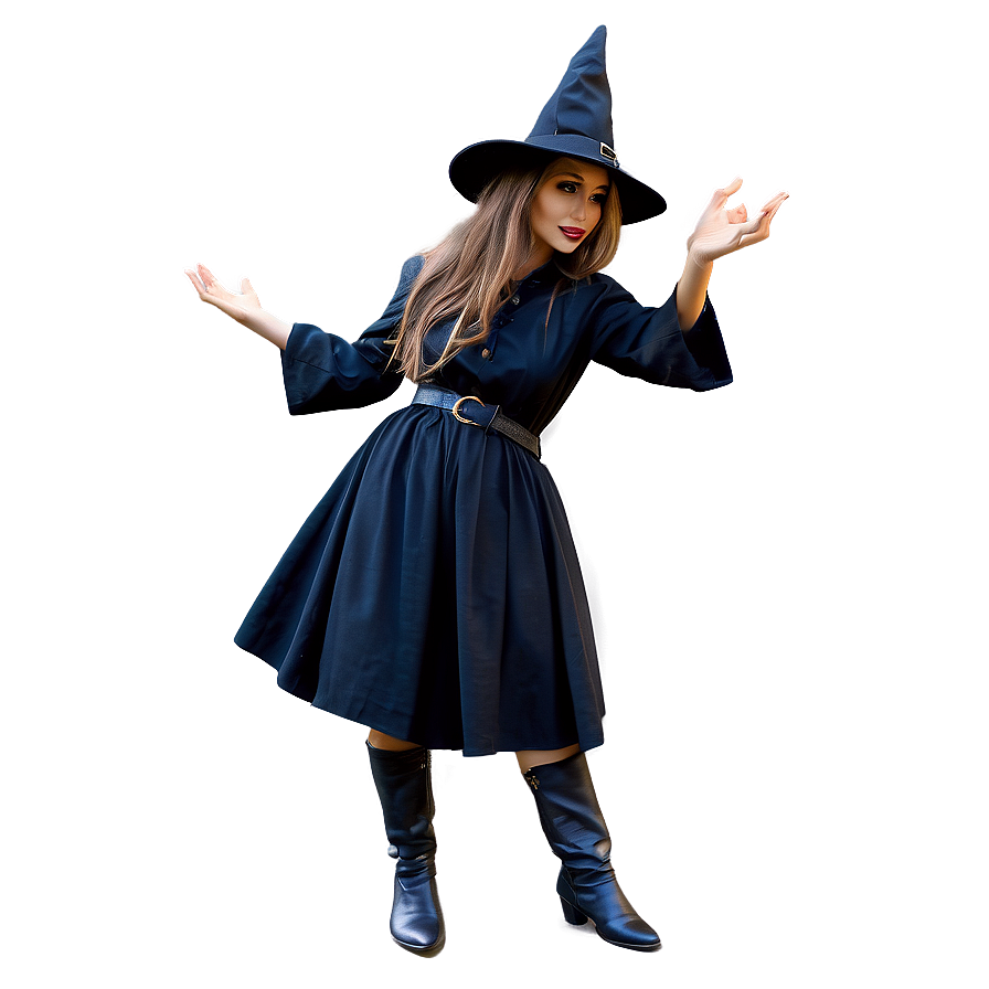 Witch Casting Spell Png 60