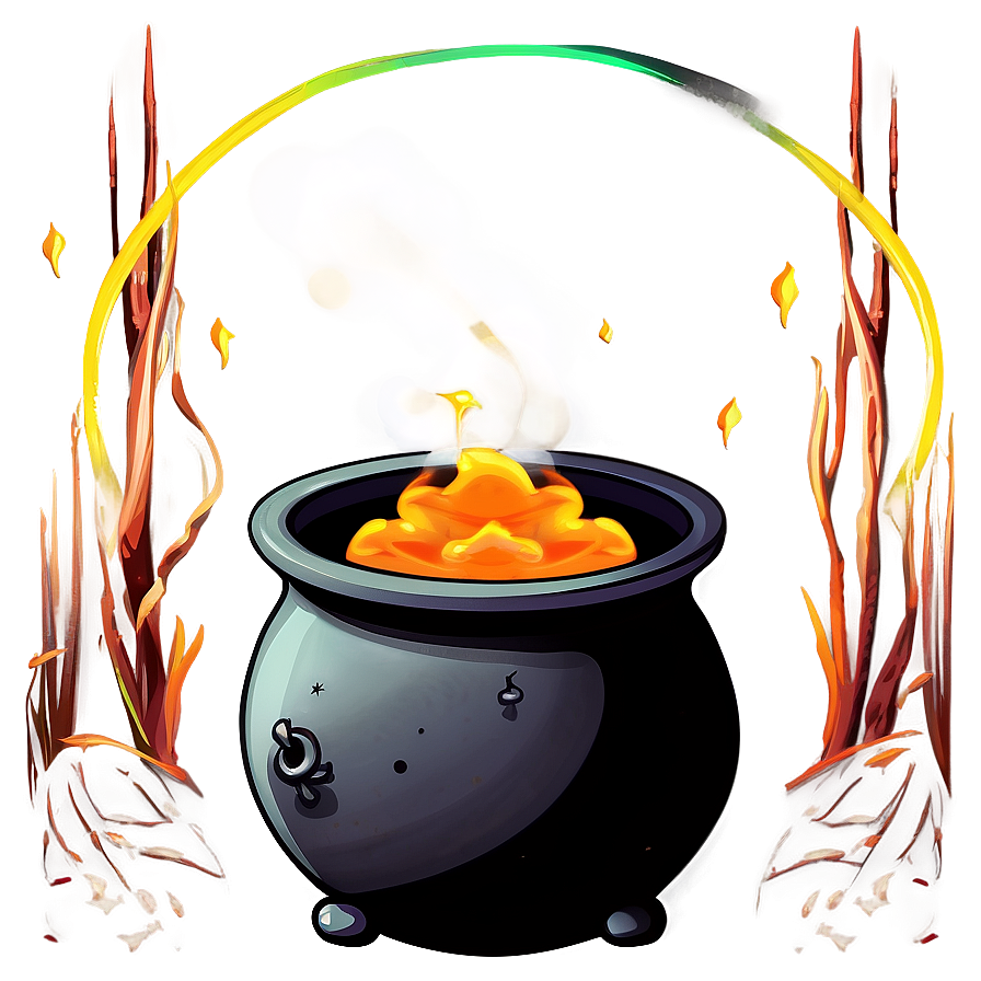 Witch Cauldron Clipart Png 05062024