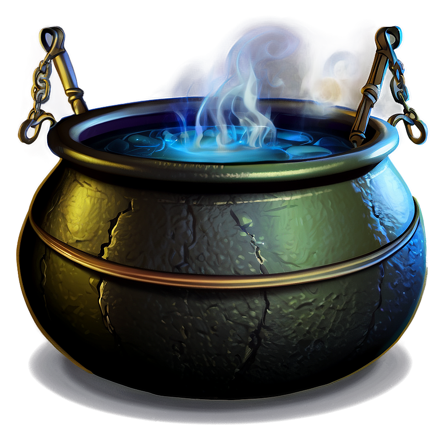 Witch Cauldron Clipart Png 05062024