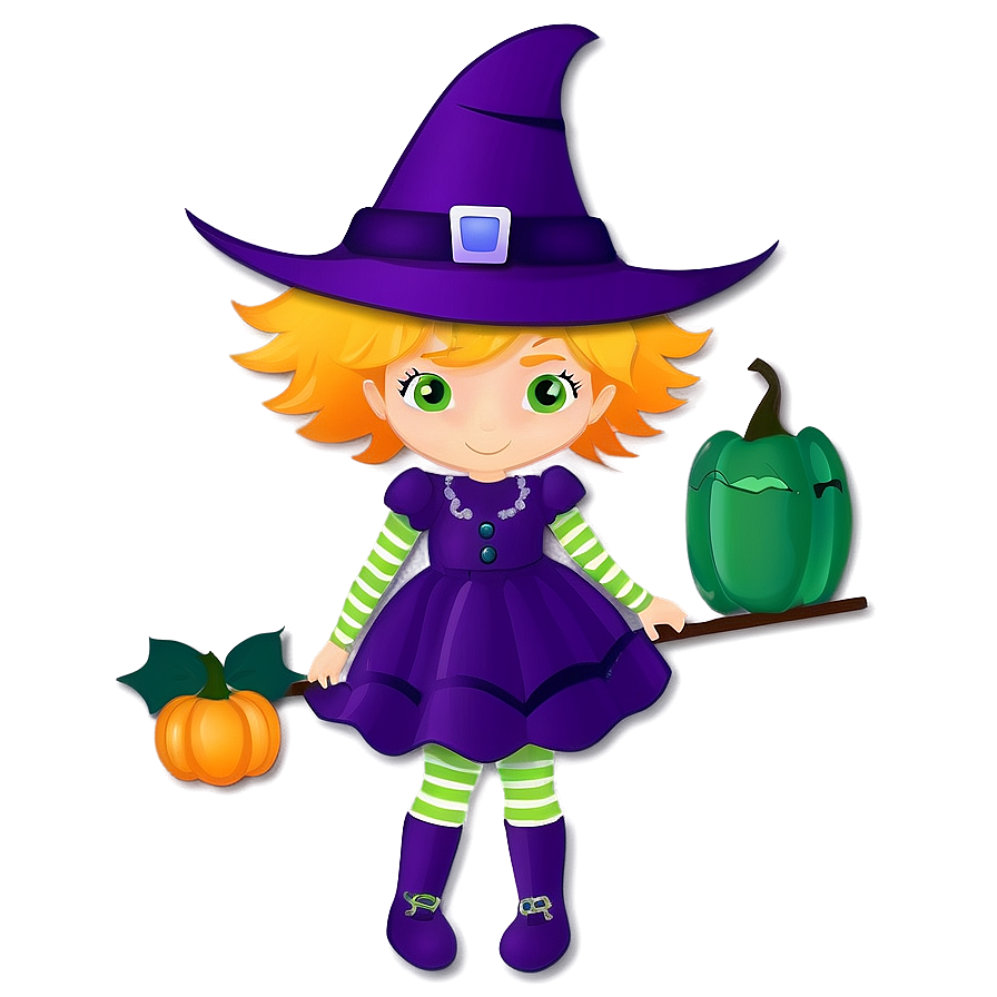 Witch Halloween Party Png 05062024