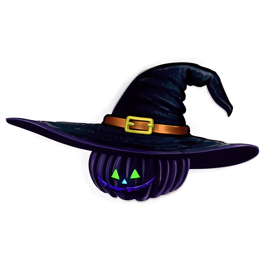 Witch Hat Pumpkin Png Wbe