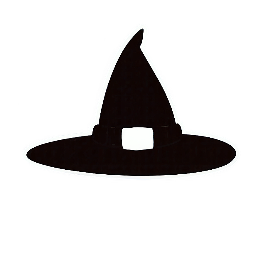 Witch Hat Silhouette Png Hyv
