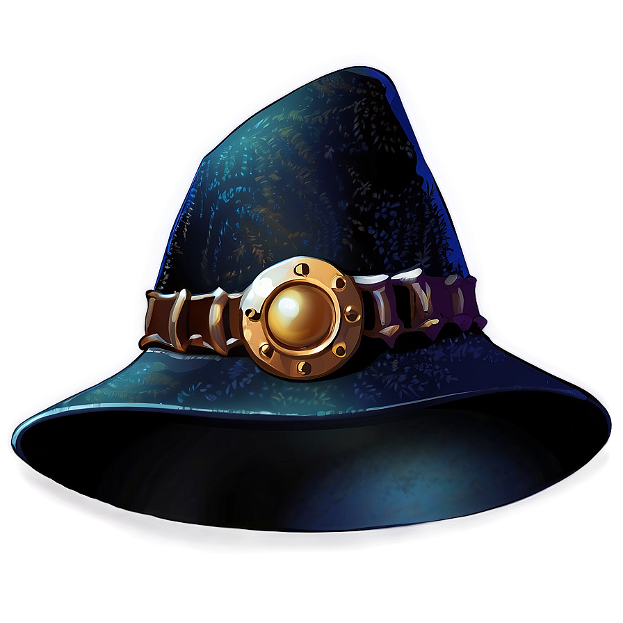 Witch Hat With Bells Png 06292024