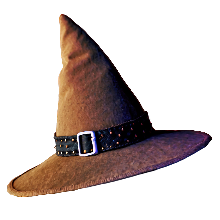 Witch Hat With Feathers Png Bdd