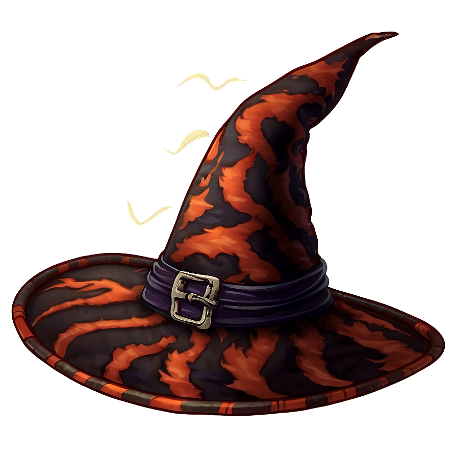 Witch Hat With Feathers Png Div62