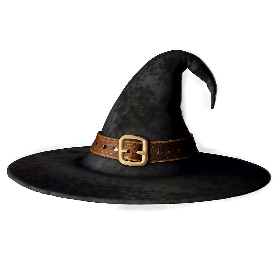 Witch Hat With Feathers Png Ine8
