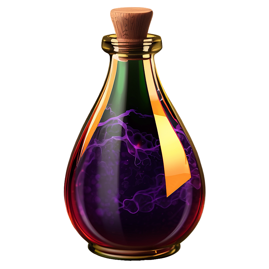 Witch Potion Bottle Png 20