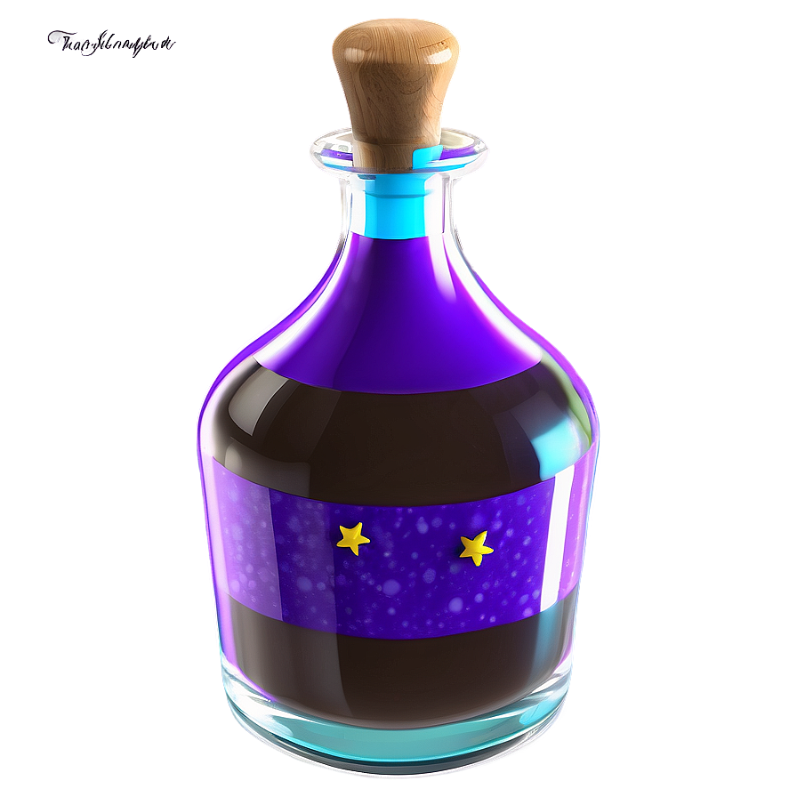 Witch Potion Bottle Png Eju