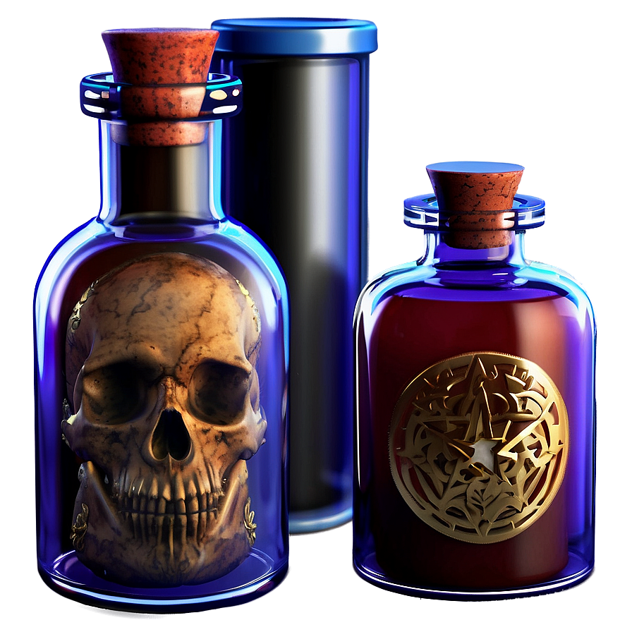 Witch Potion Bottle Png Lur