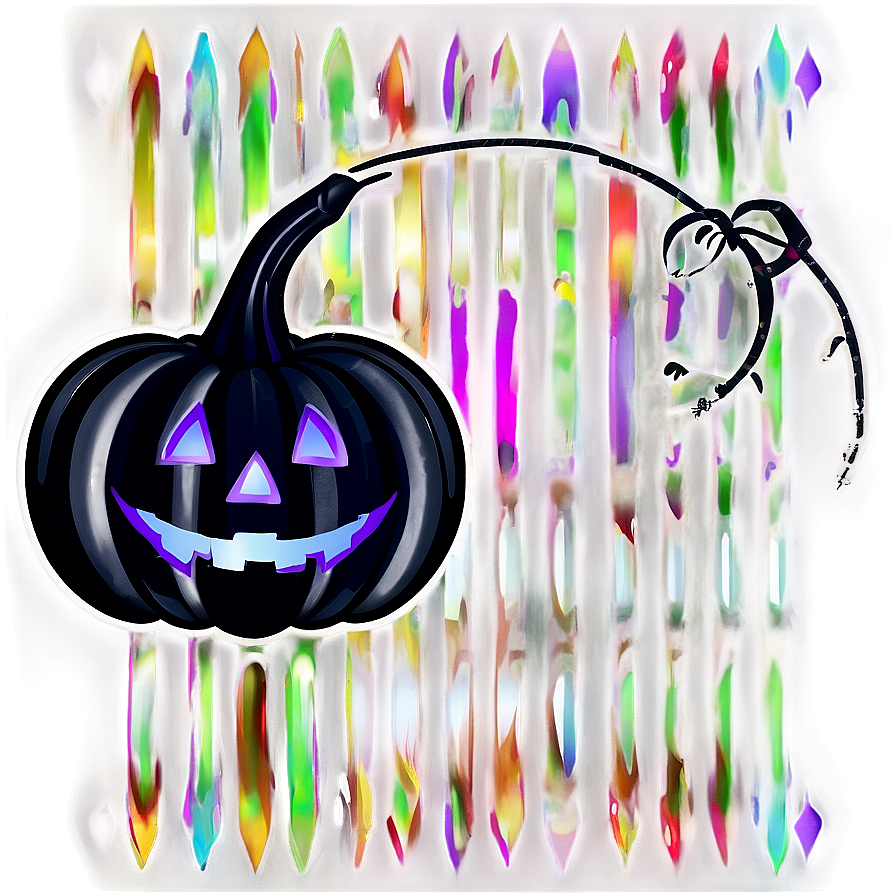 Witch's Black Pumpkin Png 06282024