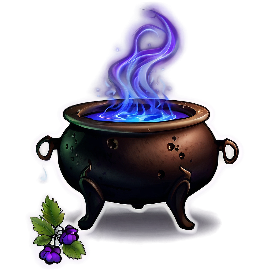 Witch's Brew Cauldron Png Oat