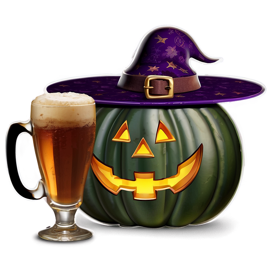 Witch's Pumpkin Brew Png 04292024