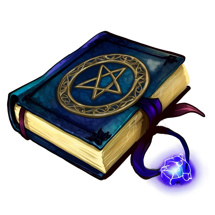 Witch Spell Book Png 05062024