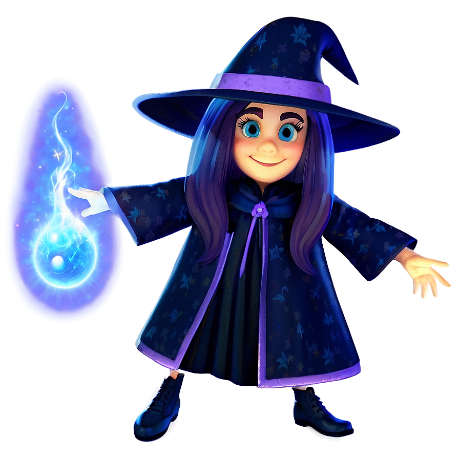 Witch With Magic Png 05062024