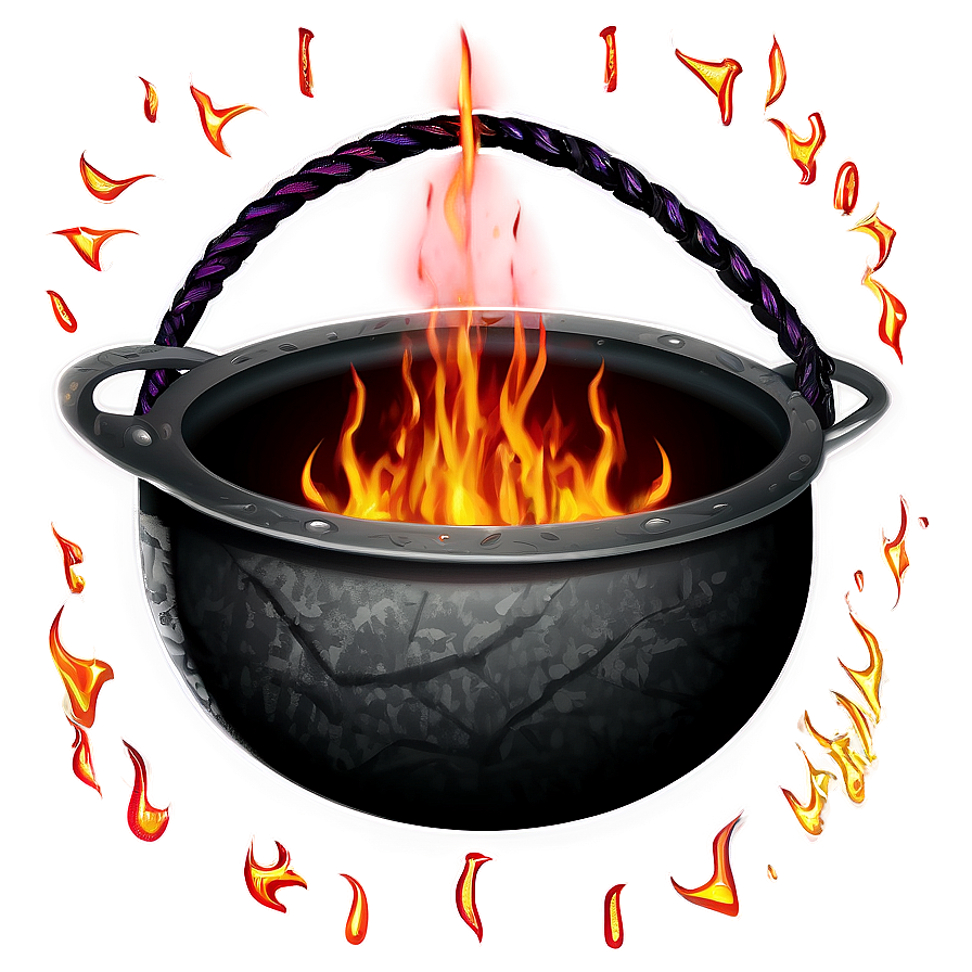 Witchcraft Ritual Cauldron Png Lox