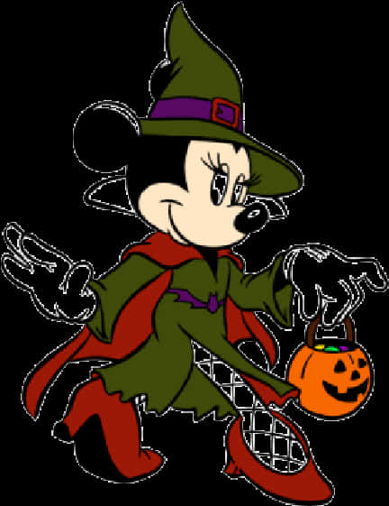 Witchy Minnie Mouse Halloween Costume