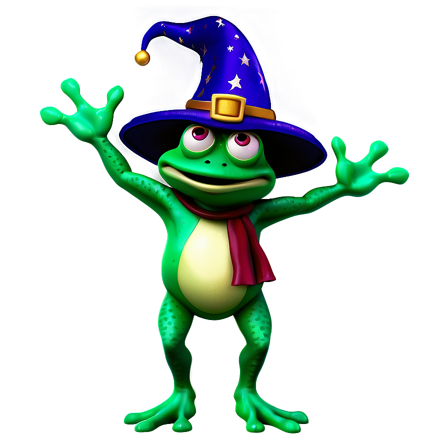 Wizard Frog Cartoon Png 06272024