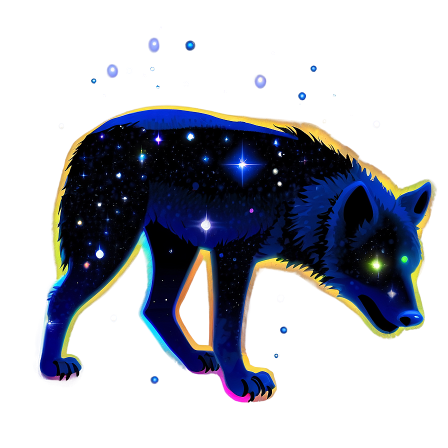 Wolf Constellation Stars Png 05032024