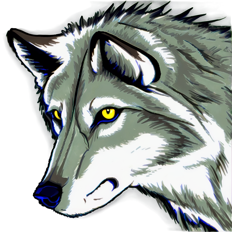 Wolf Eyes Illustration Png Fmk