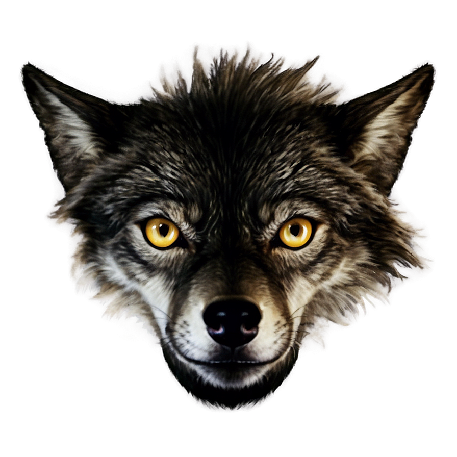 Wolf Eyes In Darkness Png 95