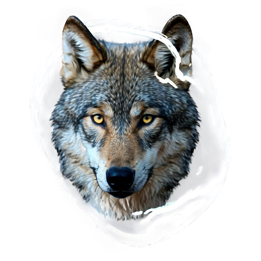 Wolf Eyes With Reflection Png Ayl