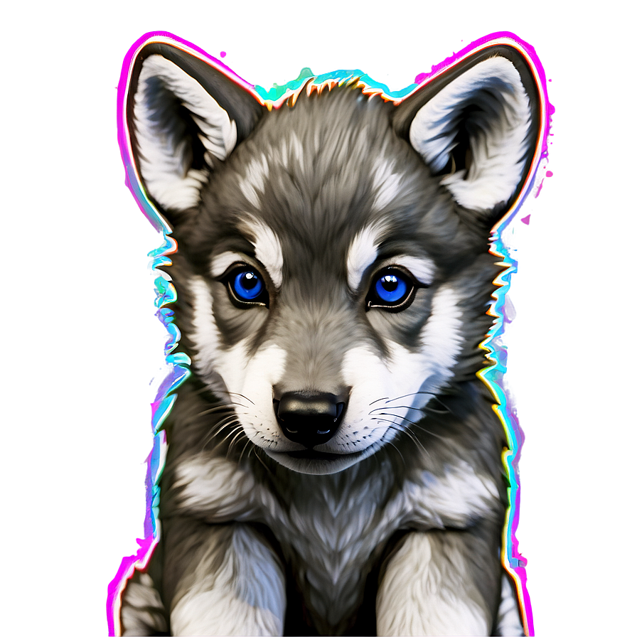 Wolf Pup Cuteness Overload Png Xue71