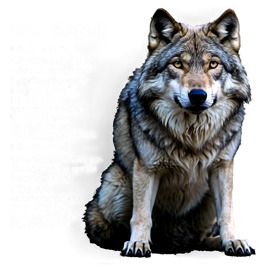 Wolf Spirit Animal Guide Png 77