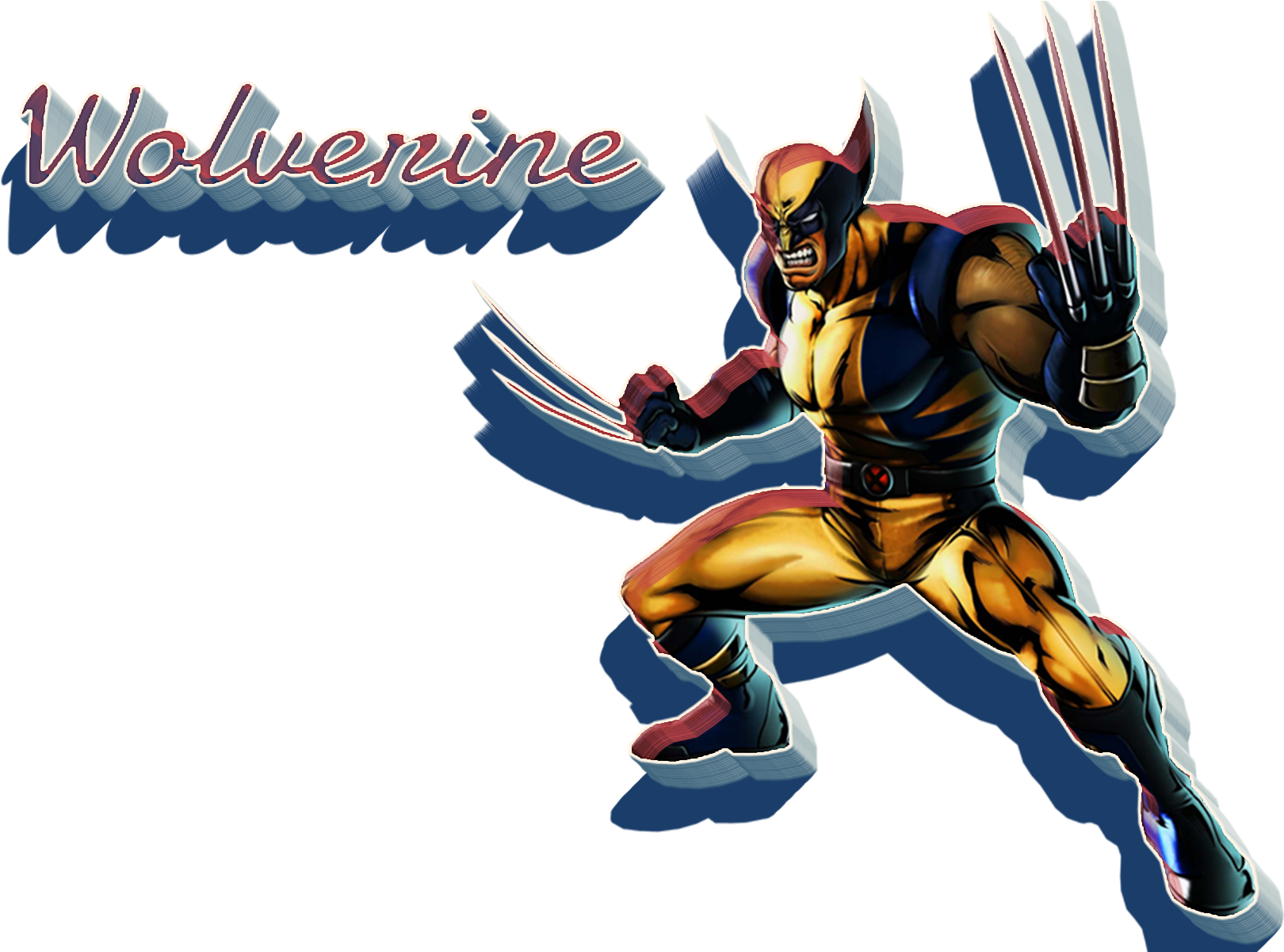 Wolverine Action Pose
