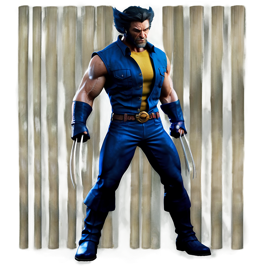 Wolverine Casual Outfit Png 81