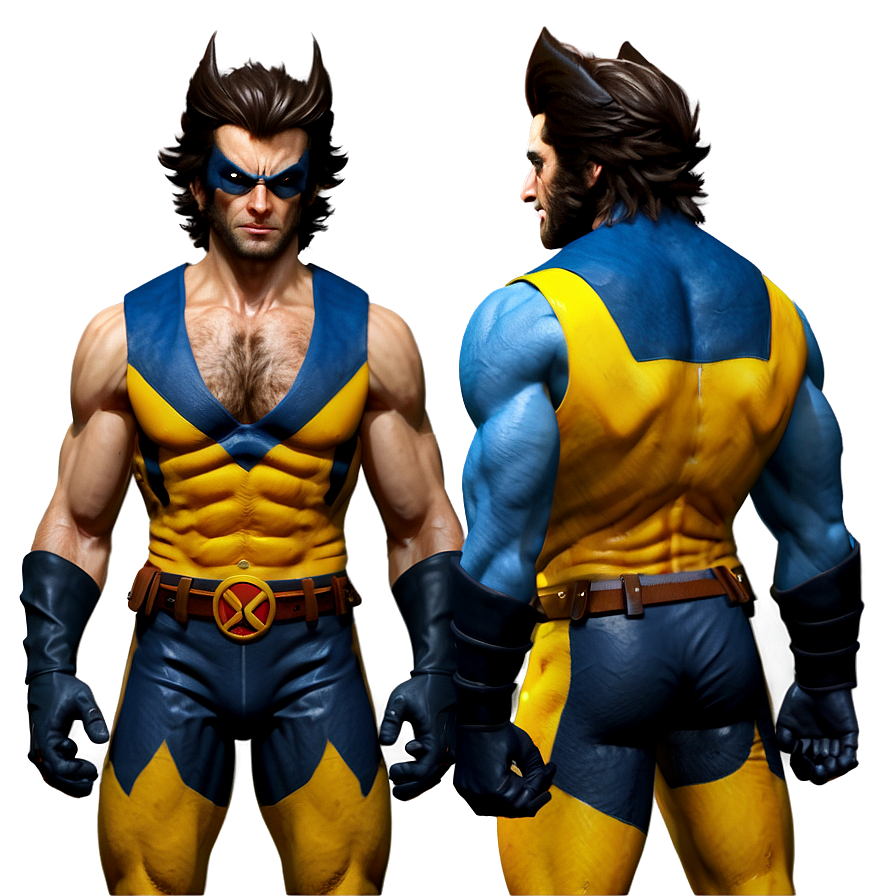 Wolverine Casual Outfit Png Lsn31