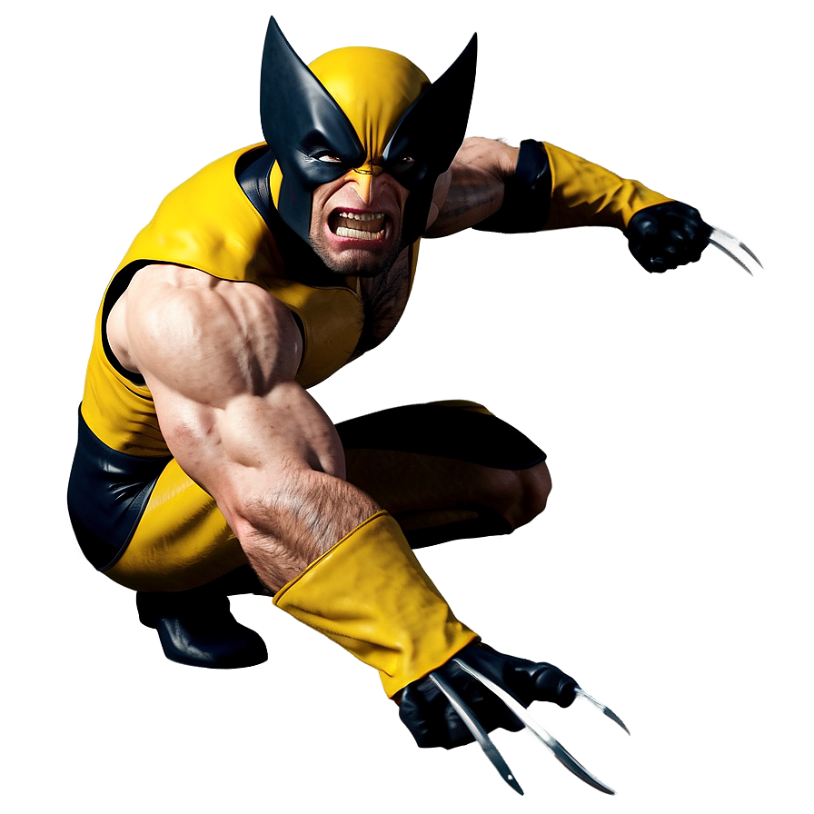 Wolverine Fierce Look Png 63