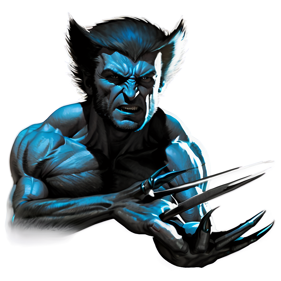 Wolverine In The Moonlight Png 97
