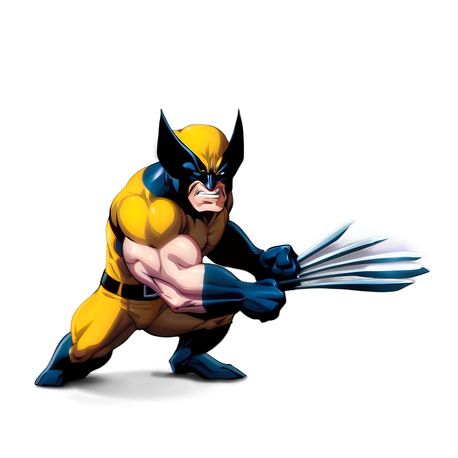 Wolverine In The Moonlight Png Sei67