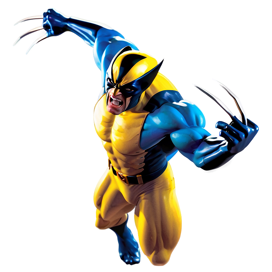 Wolverine Superhero Landing Png 05212024