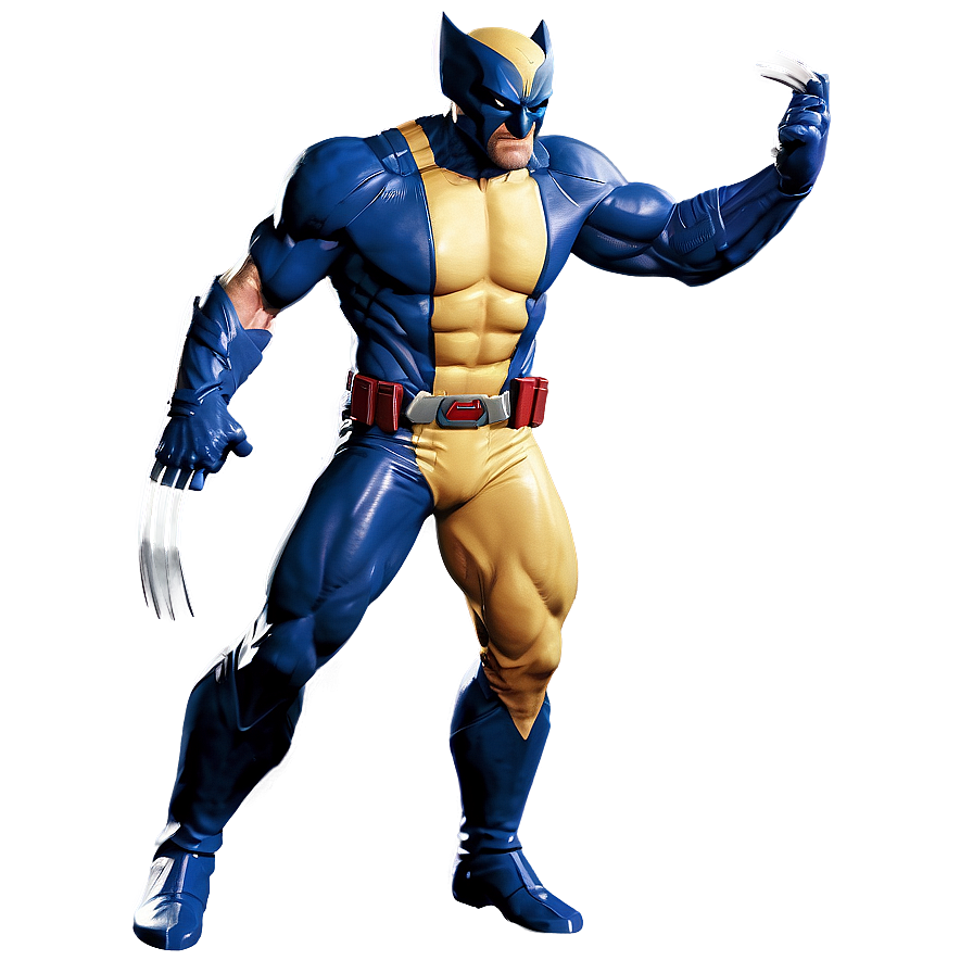 Wolverine Yellow Suit Png Cbm