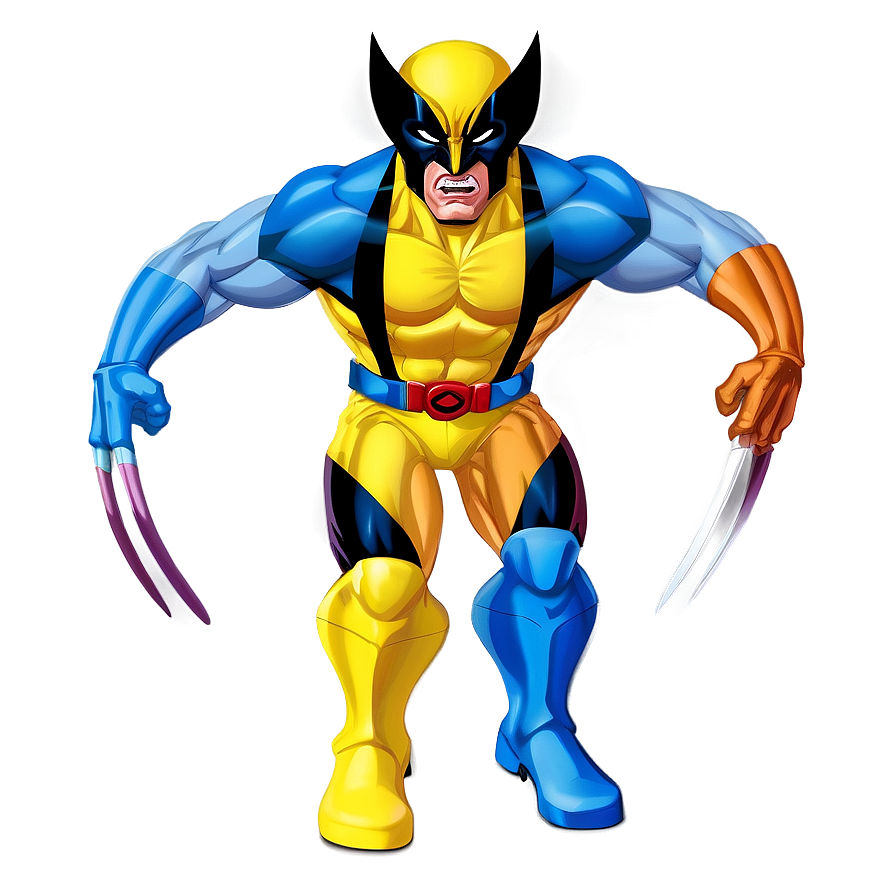 Wolverine Yellow Suit Png Cvg