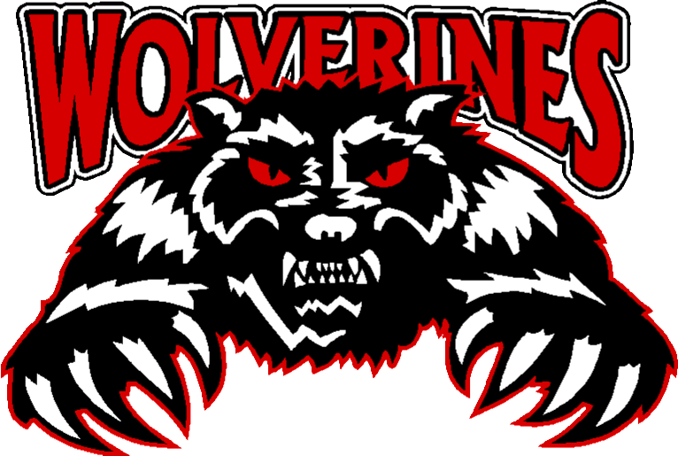 Wolverines Team Mascot Graphic