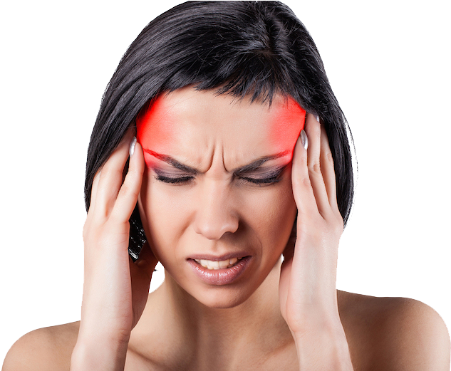 Woman Experiencing Headache