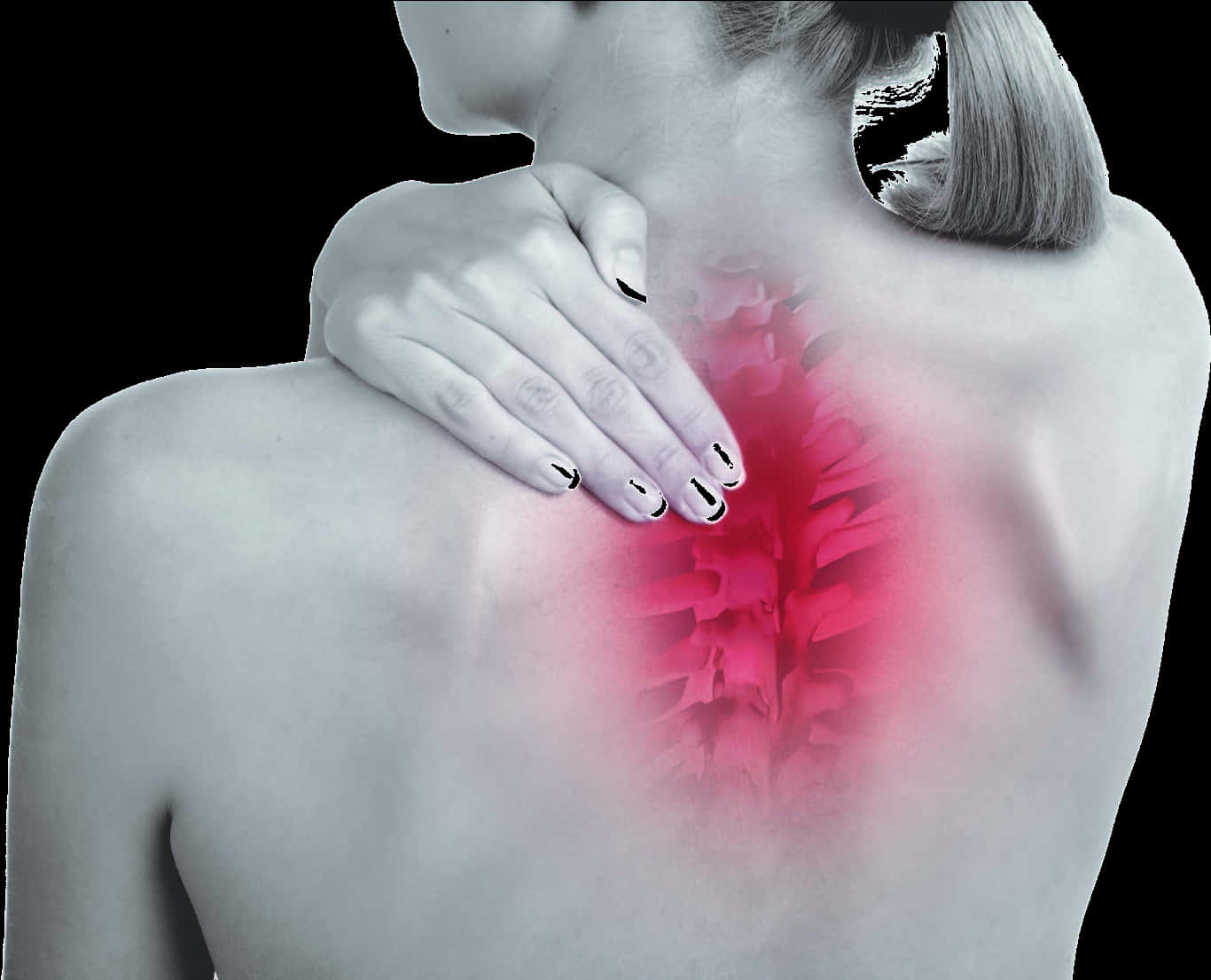 Woman Experiencing Shoulder Pain