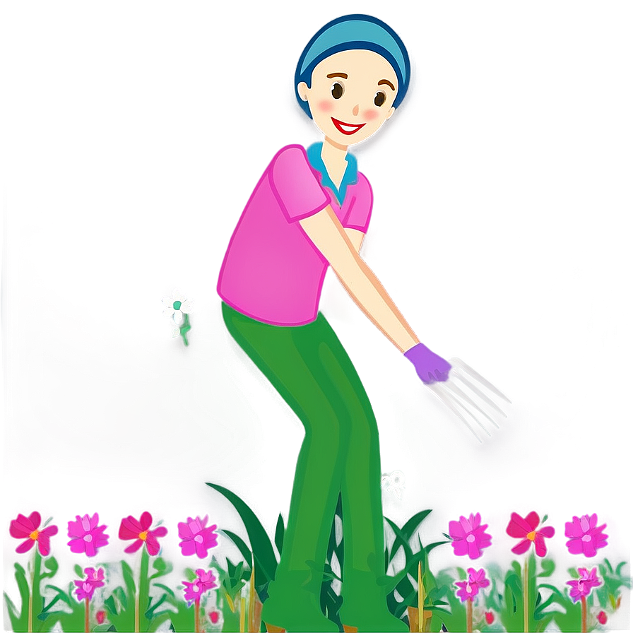 Woman Gardening Png 76