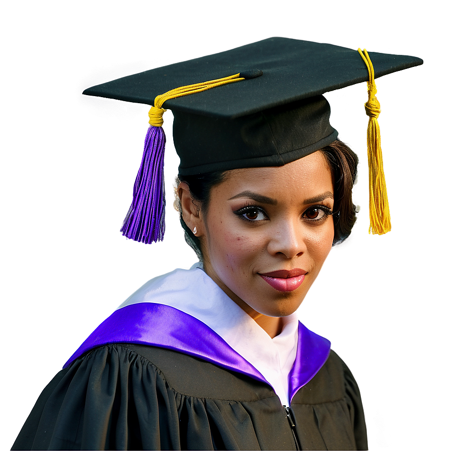 Woman In Graduation Cap Png 59